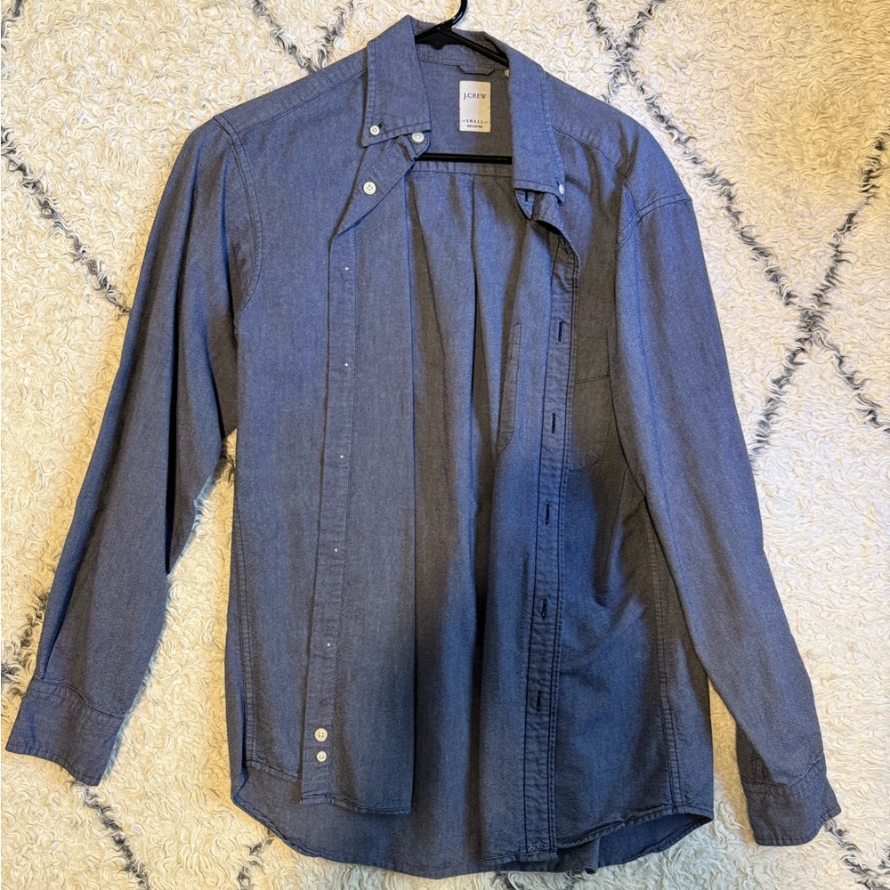 J. Crew Men's Indigo Shirt Jacket
